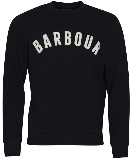 Men's Barbour Prep Logo Crew Sweater - Black