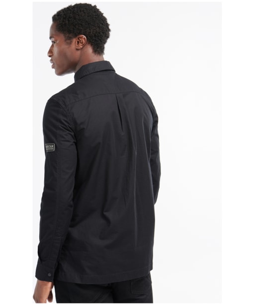 Men's Barbour International Rapid Overshirt - Black