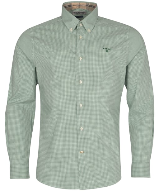 Men's Barbour Britland Tailored Shirt - Green