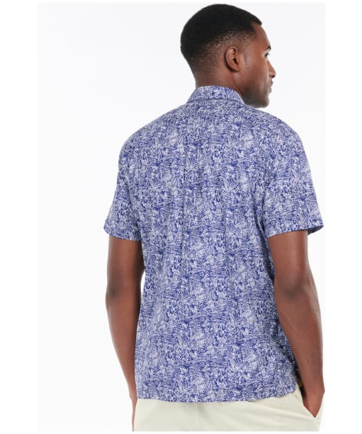 Men's Barbour Braithwaite S/S Summer Shirt - Inky Blue