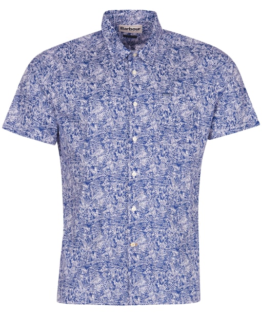 Men's Barbour Braithwaite S/S Summer Shirt - Inky Blue