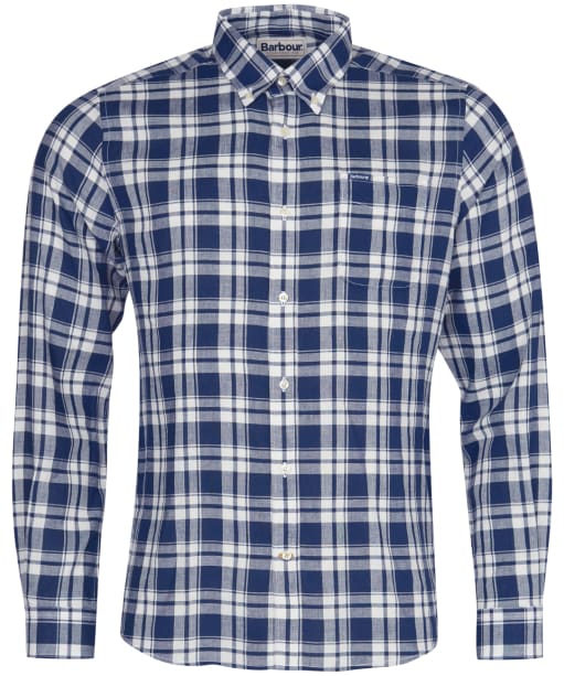 Men's Barbour Drakewall Tailored Shirt - Navy