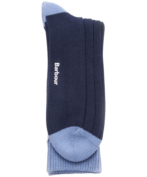 Men's Barbour Colorado Stripe Sock - Colorado Blue
