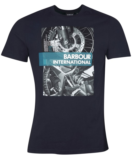Men's Barbour International Detail Tee - Night Sky