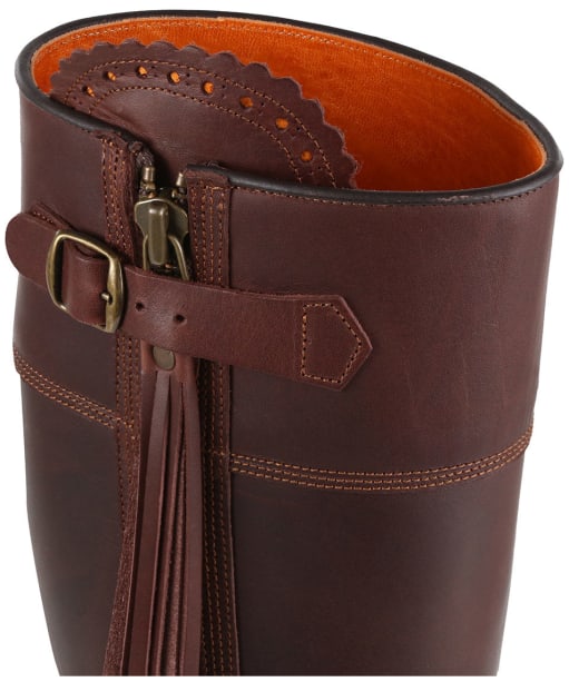 penelope chilvers long tassel boots conker