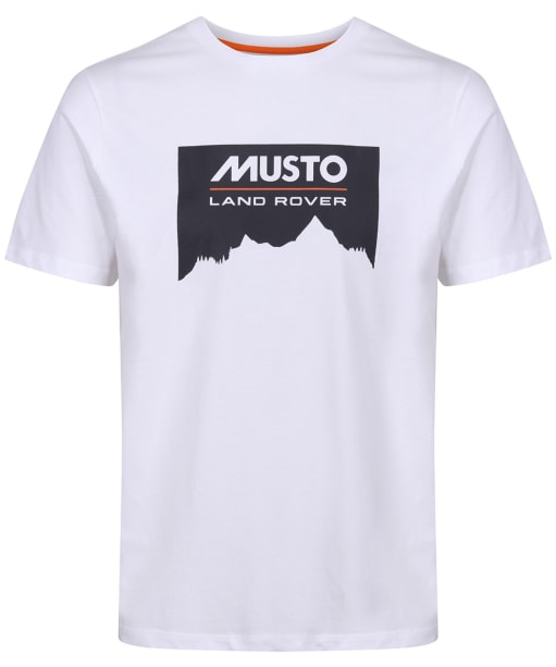 Men’s Musto Land Rover Tee - White