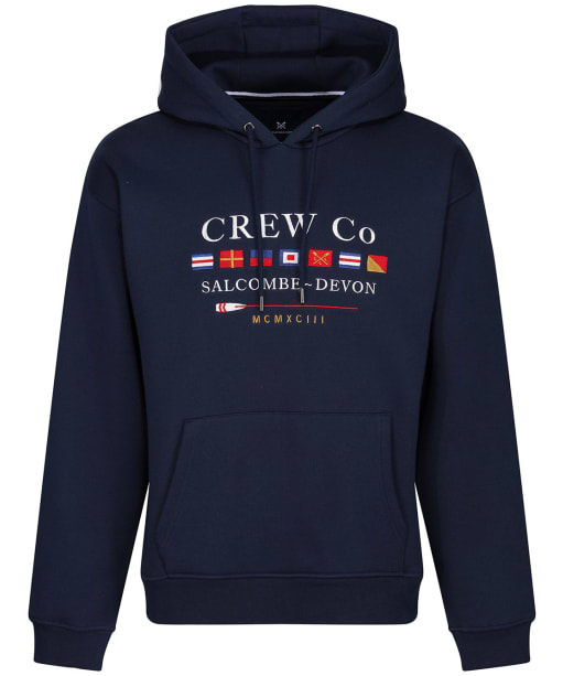 Men’s Crew Clothing Graphic Hoody - Heritage Navy