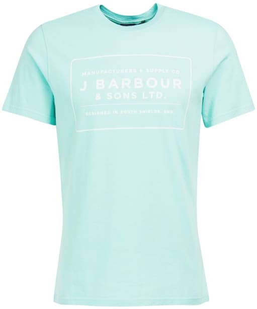 Men's Barbour Yawl T-Shirt - Aquamarine