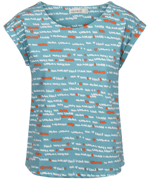 Lily Surfside Tee - Soft Teal