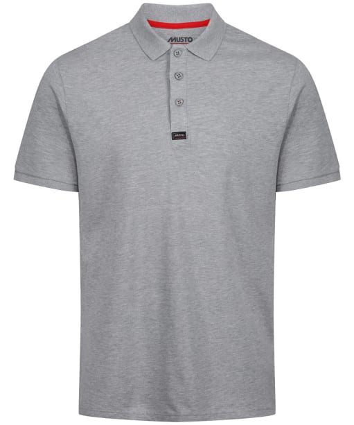 Men’s Musto Essential Pique Polo Shirt - Grey Melange