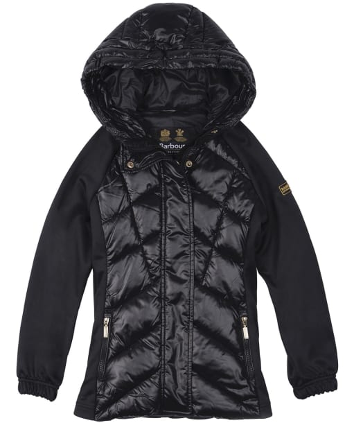 Barbour international cobra quilted jacket