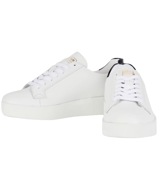 Women's Barbour International Bianca Trainers - White / Black