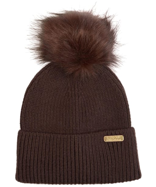 Mallory Pom Beanie                            - Bitter Chocolate