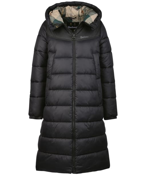 Women's Barbour Buckton Quilted Jacket - Black / Ancient 