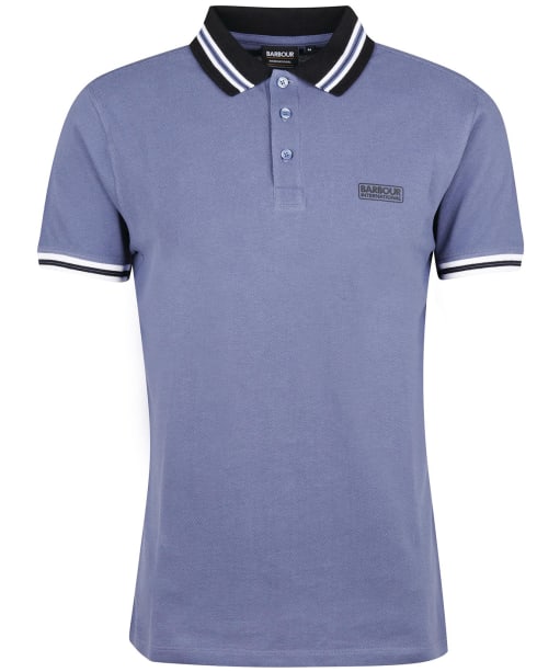 Men’s Barbour International Noble Polo Shirt - Slate Blue