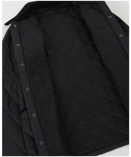 Men's Barbour Checked Heron Quilted Jacket