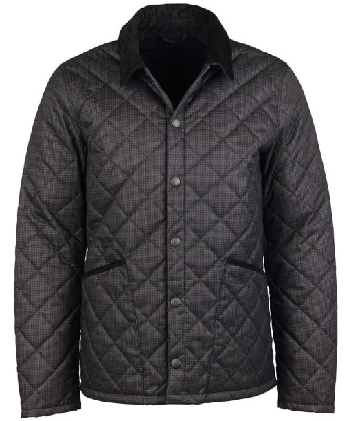 Men's Barbour Checked Heron Quilted Jacket