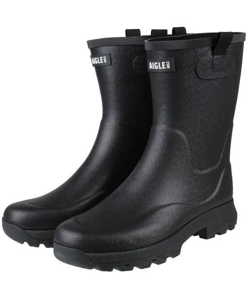 Mid height on sale rubber boots