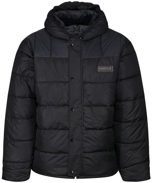 Barbour international peak wax jacket sales