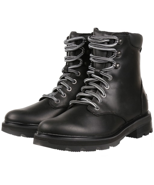 Women's Sorel Lennox™ Lace STKD Waterproof Leather Boot - Black