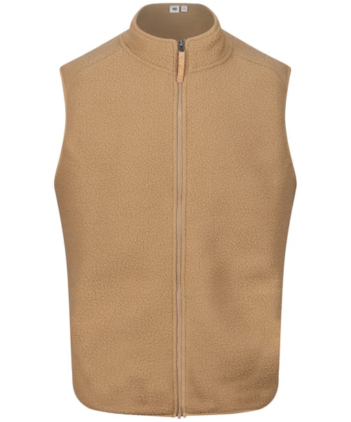 Beige outlet sherpa vest
