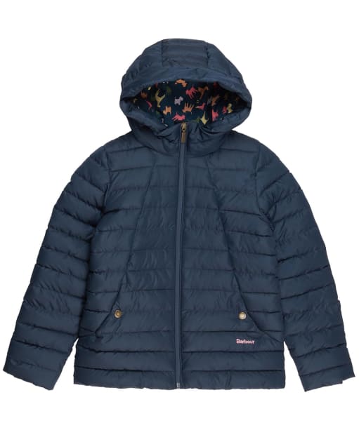 Barbour highgate top quilted jacket navy