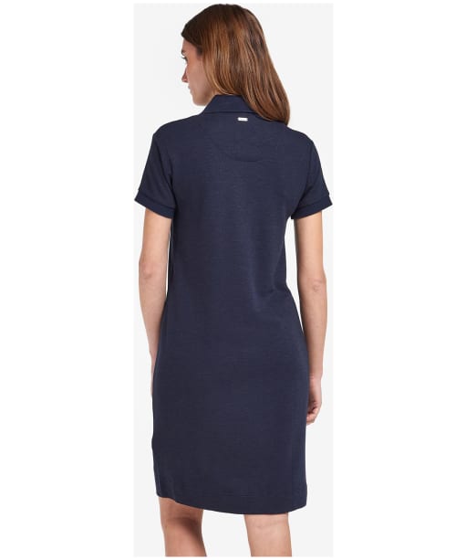 Women's Barbour Polo Dress - NAVY/INDIGO TART