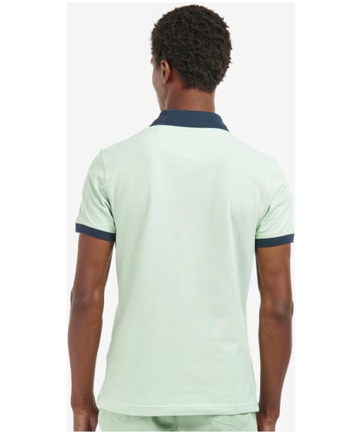 Men's Barbour Lynton Polo Shirt - Dusty Mint