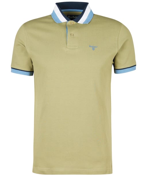 Barbour polo mens yellow 2025