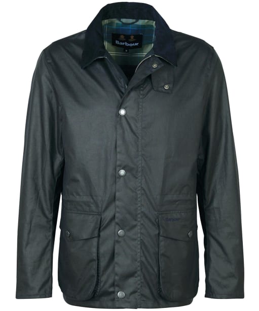 Barbour leeward wax jacket navy 2025