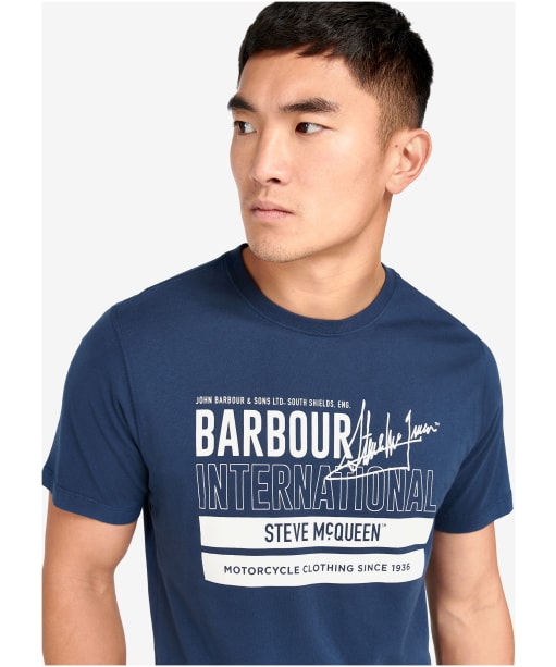Men's Barbour International Steve McQueen Barry T-Shirt