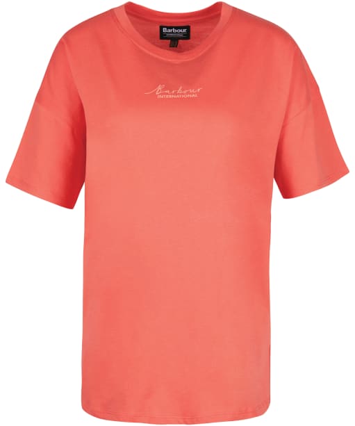Barbour international sale womens Orange