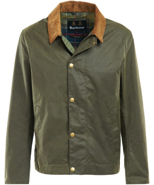 Barbour men's lightweight shop 4oz ashby wax jacket