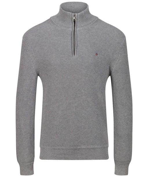 Men’s GANT Cotton Wool Rib Half Zip Sweater