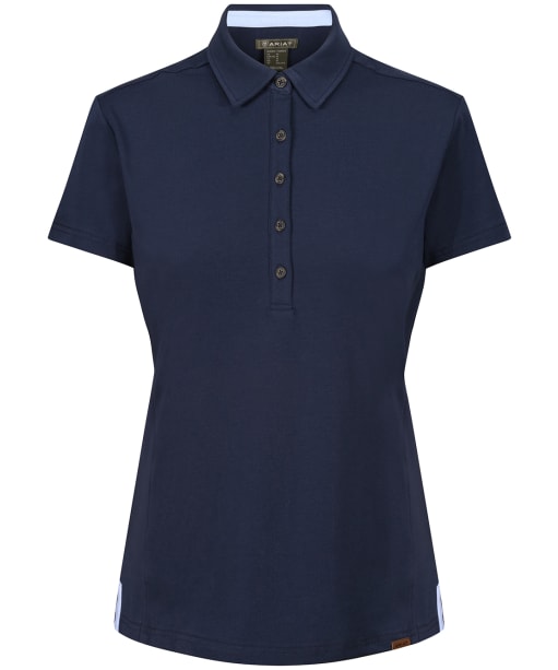 Women's Ariat Cloverdale Polo - Navy