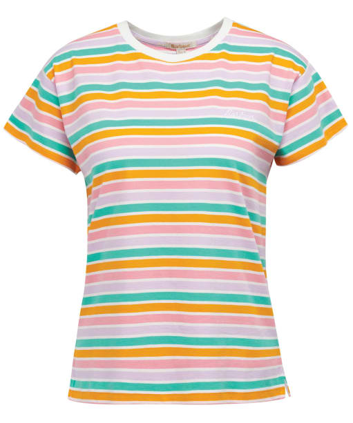 Barbour t shirt womens yellow clearance