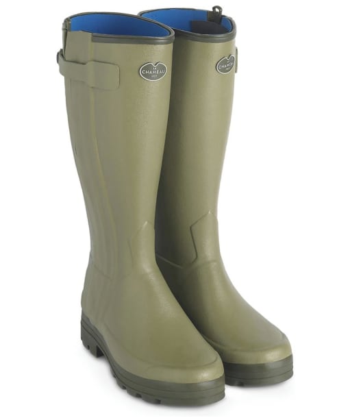 Lined rubber discount boots mens