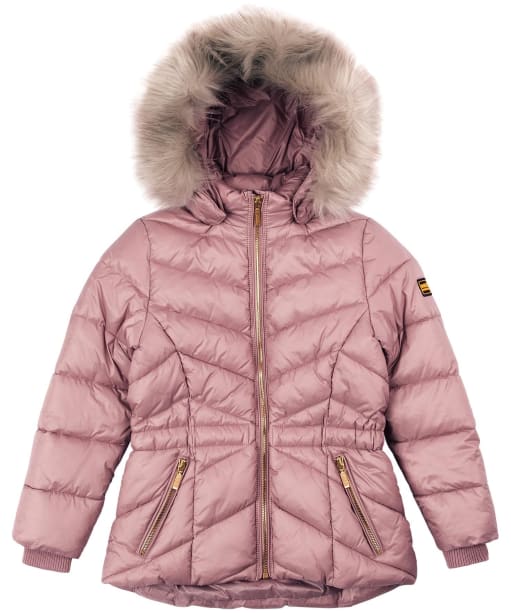 Barbour island quilted jacket latte top