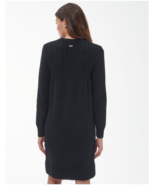 Women's Barbour Stitch Guernsey Dress - New Black