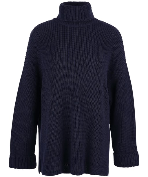 Barbour sweater womens navy clearance