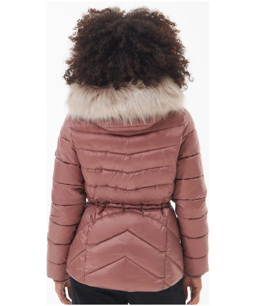 Women's Barbour International Island Quilted Jacket - Arabesque