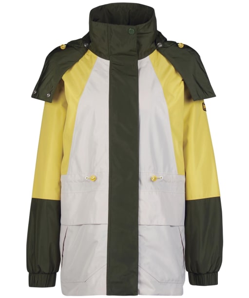 Barbour beaufort discount jacket womens yellow