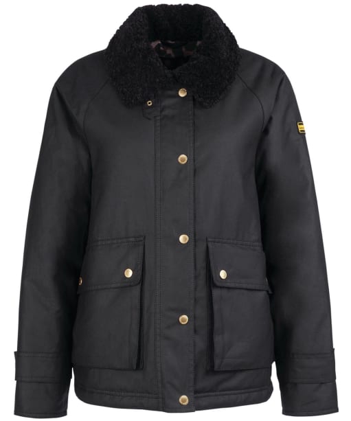 Women's barbour sale international waxed jacket
