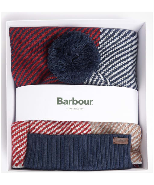 Barbour scarf gift best sale set