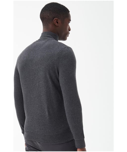 Men’s Barbour International Essential Half Zip Sweater - Asphalt Marl