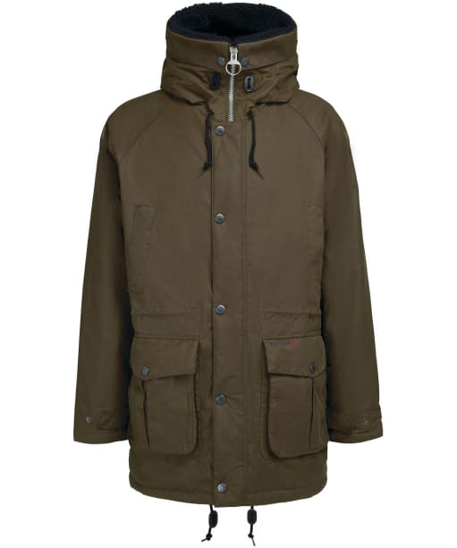 Barbour slim bedale hotsell hooded casual jacket