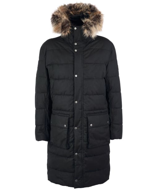 Men s Barbour International Dowanside Waxed Cotton Parka