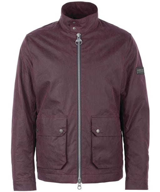 Men's Barbour International Lutron Harrington Waxed Jacket