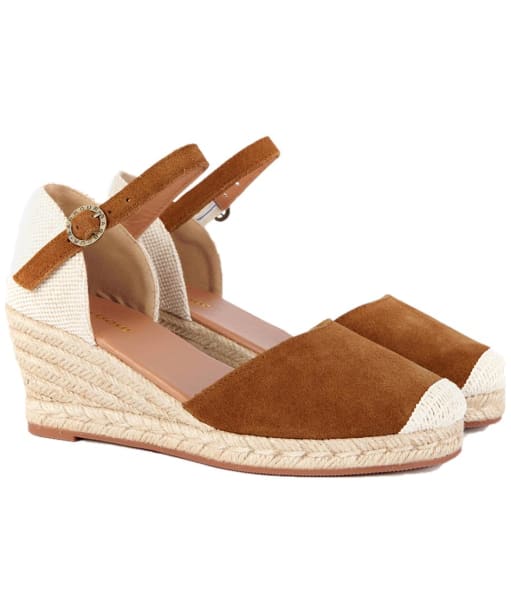 Women's cognac sale wedge sandals