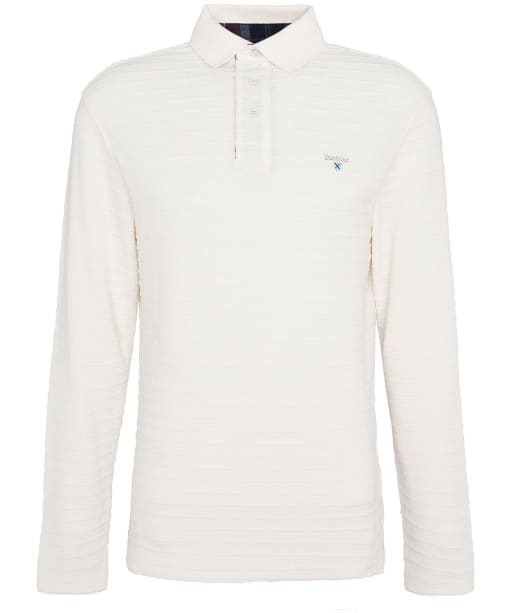 Mens barbour long sleeve polo store